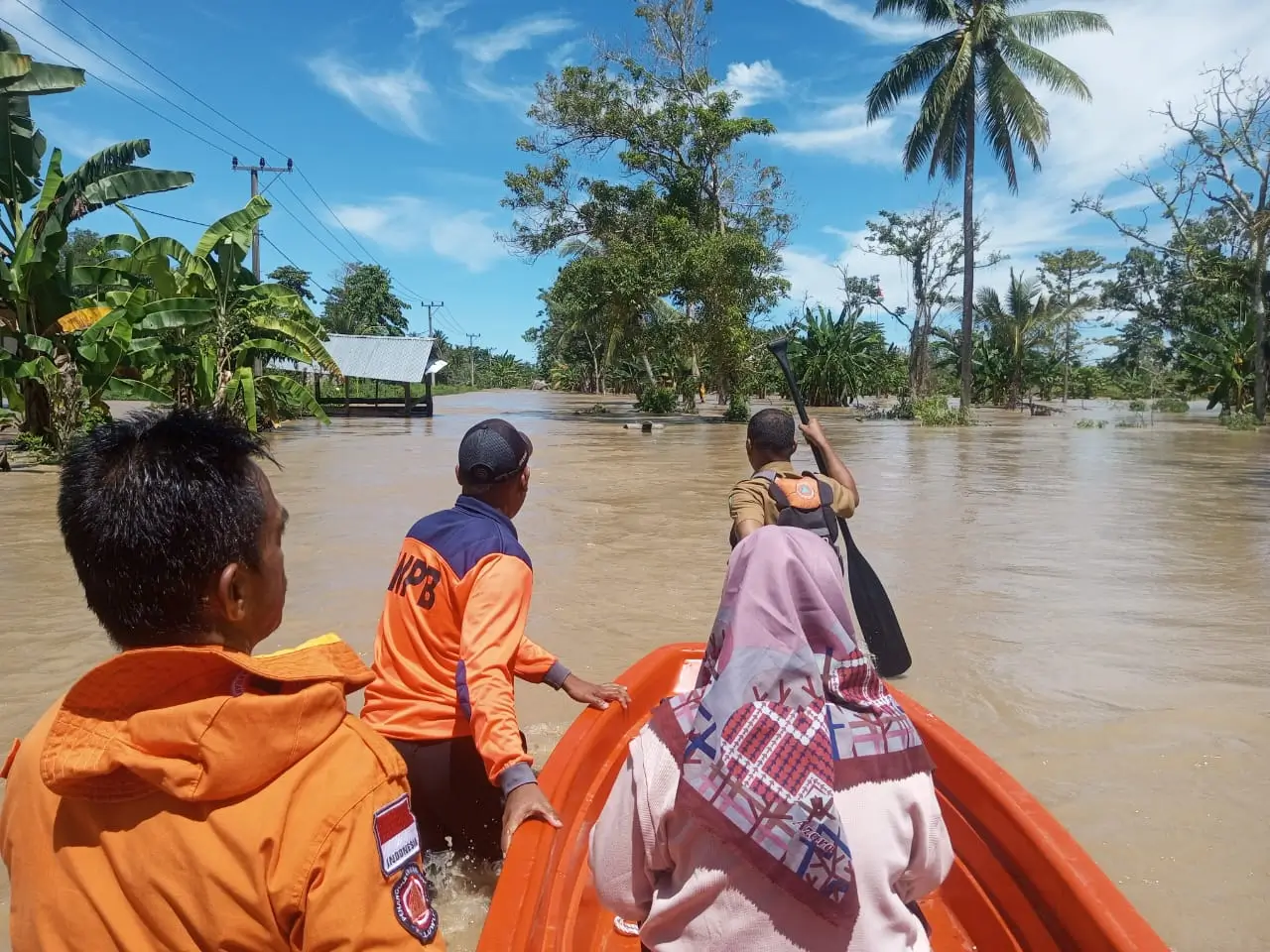 Banjir di Kabupaten Luwu, Ratusan Rumah Terendam